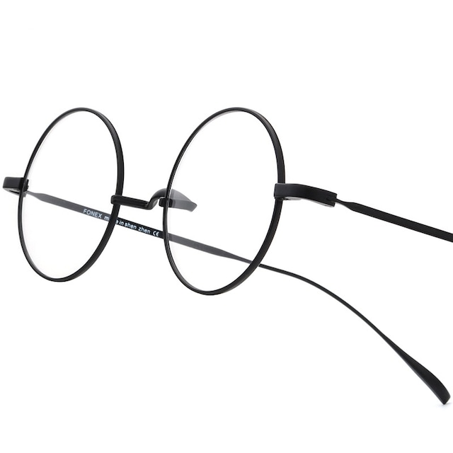 Scholarly Round Titanium Glasses -round- / スカラー ラウンド チタン メガネ -ラウンド-