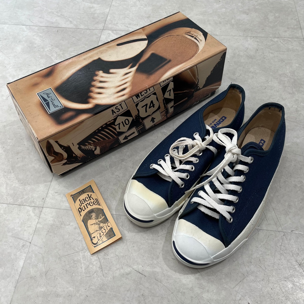 90s CONVERSE JACK PURCELL SNEAKER DEAD STOCK 90年代 コンバース 
