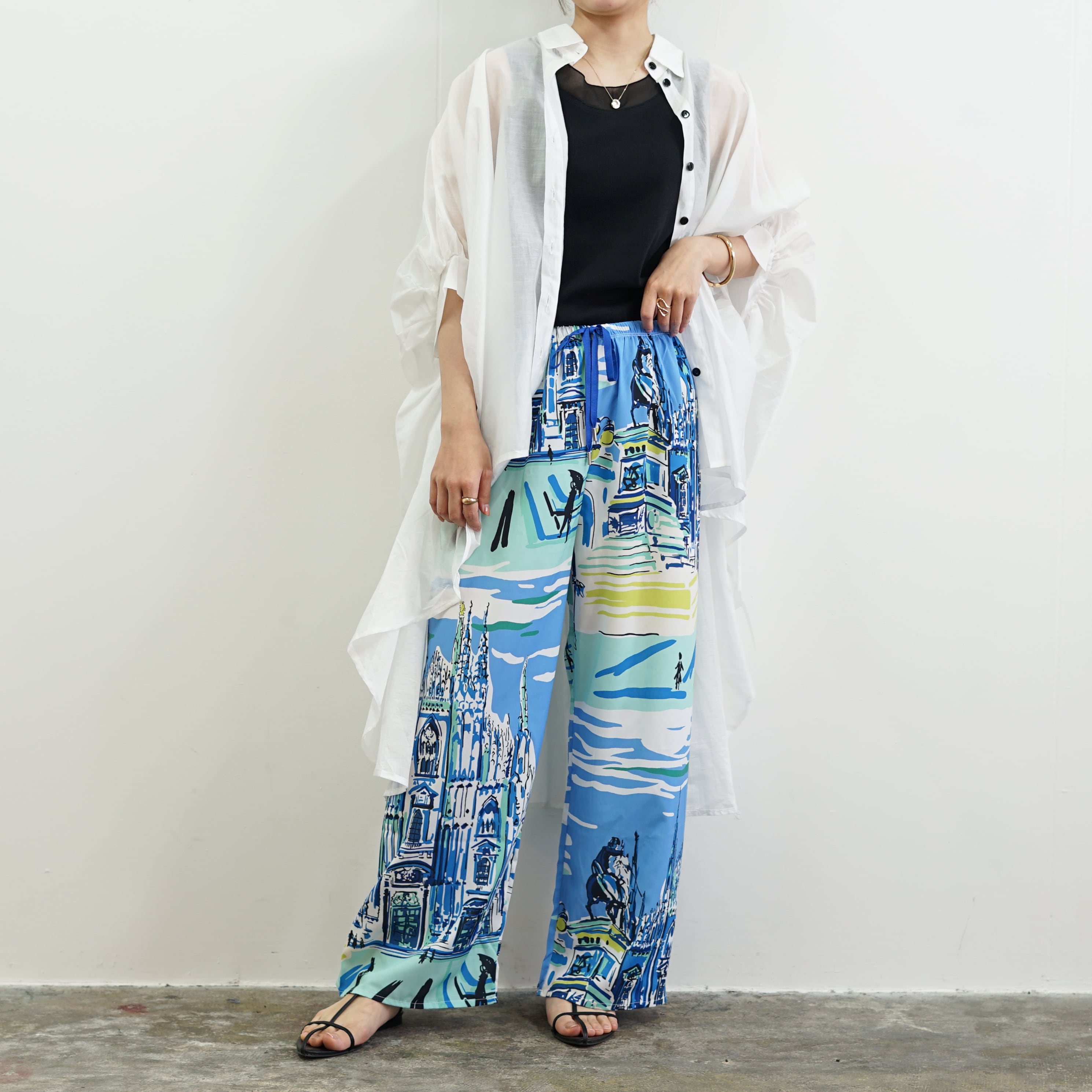 洗える！シルクバックロングシャツ | 7DAYS SHOP
