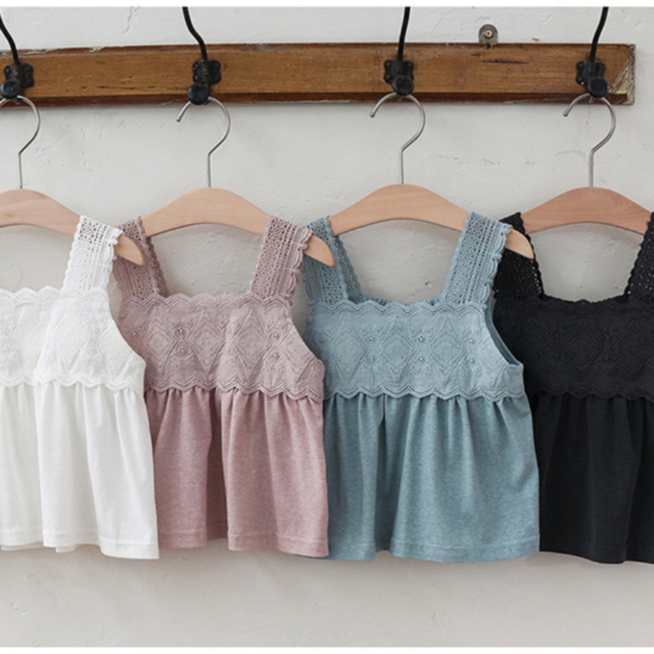 夏レースデザインタンクトップ