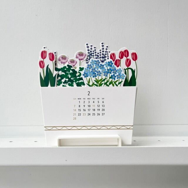 good morning calendar 2027 Bloom グッドモーニングカレンダー2027