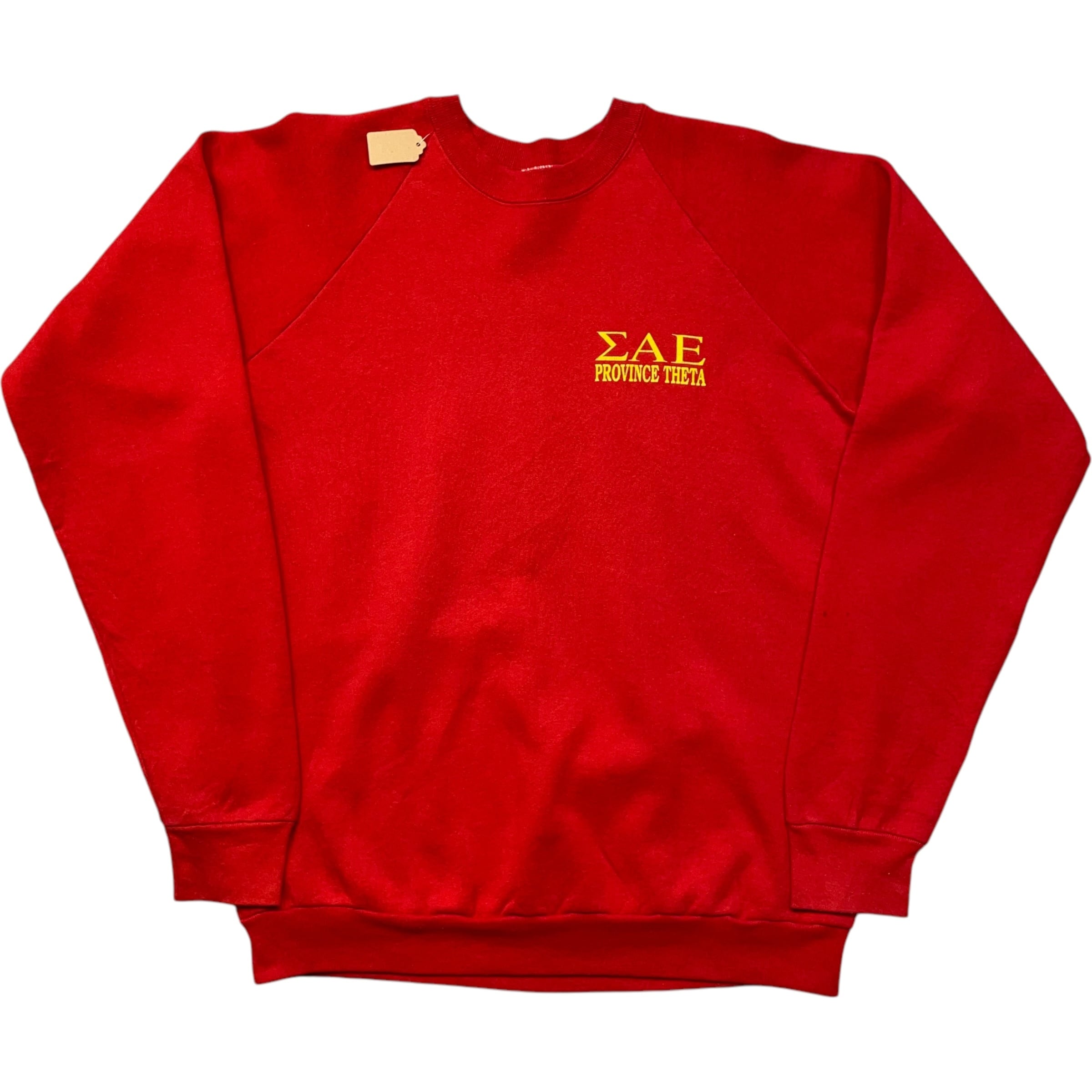 《XL》Sigma Alpha Epsilon プリント ラグラン スウェット no.5627