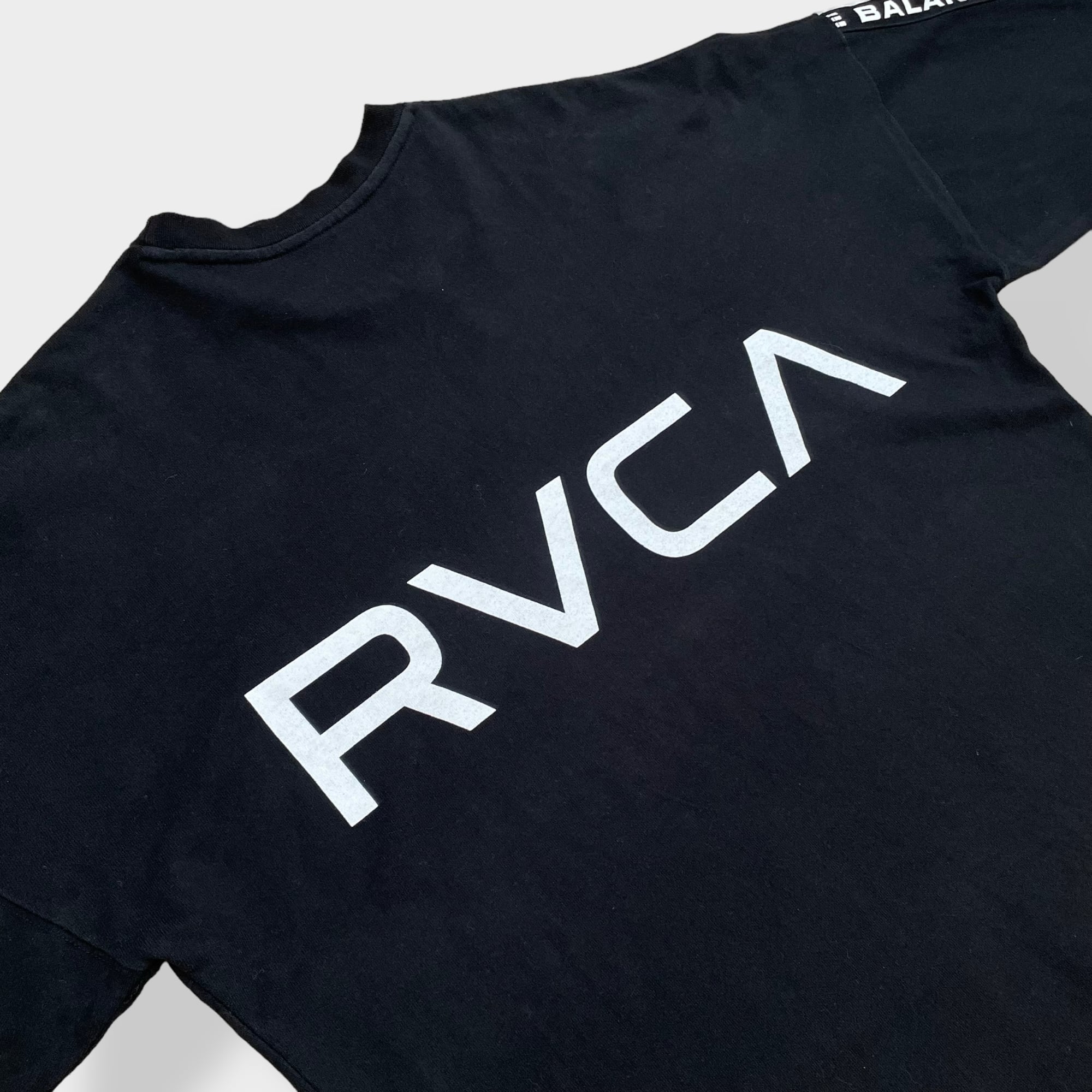 RVCA】ルーカ ロングTシャツ バックプリント バックロゴ ワンポイント