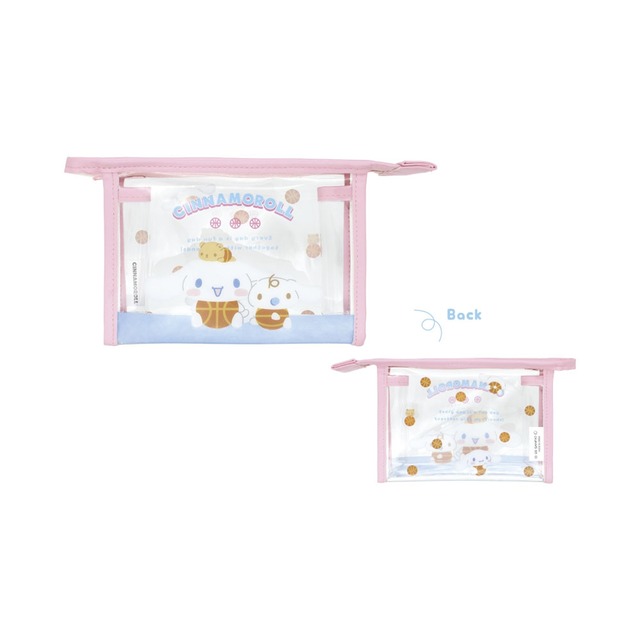 サンリオフチイロポーチ バスケ/シナモロール(5257040)