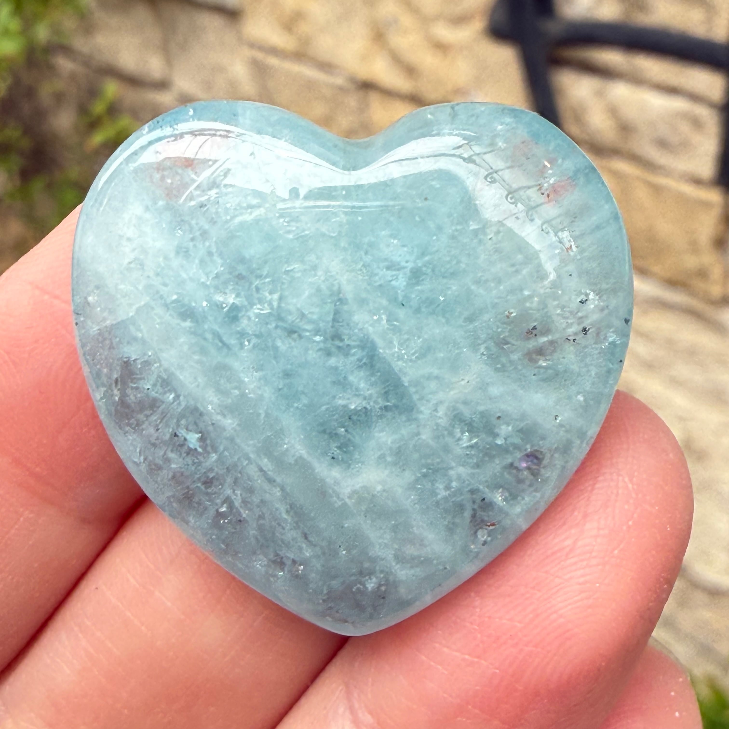 アクアマリンハート型 | 石の魔法