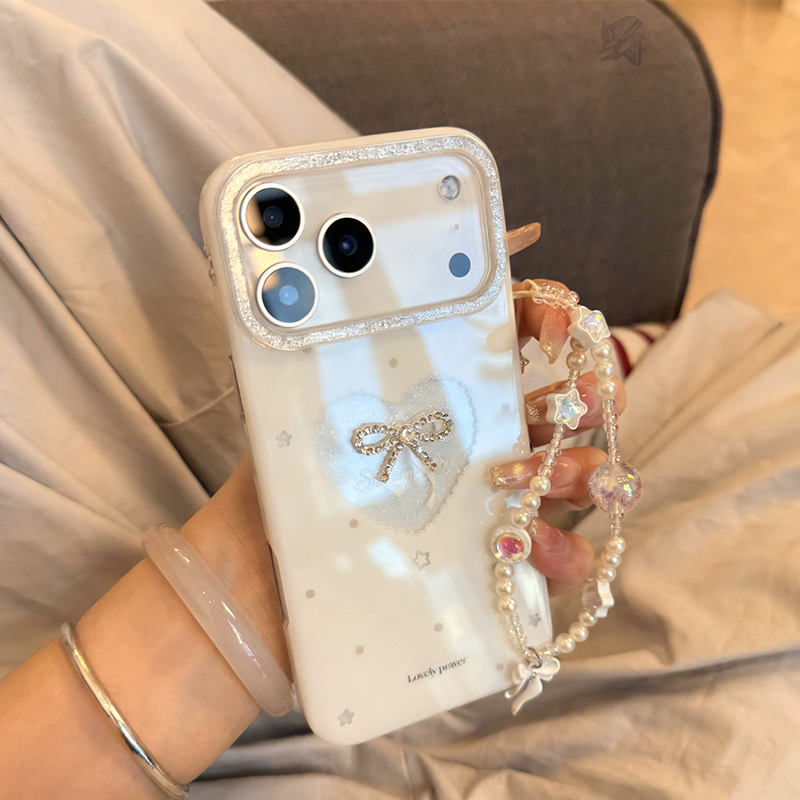 museキラ星ハートのリボンiPhoneケース