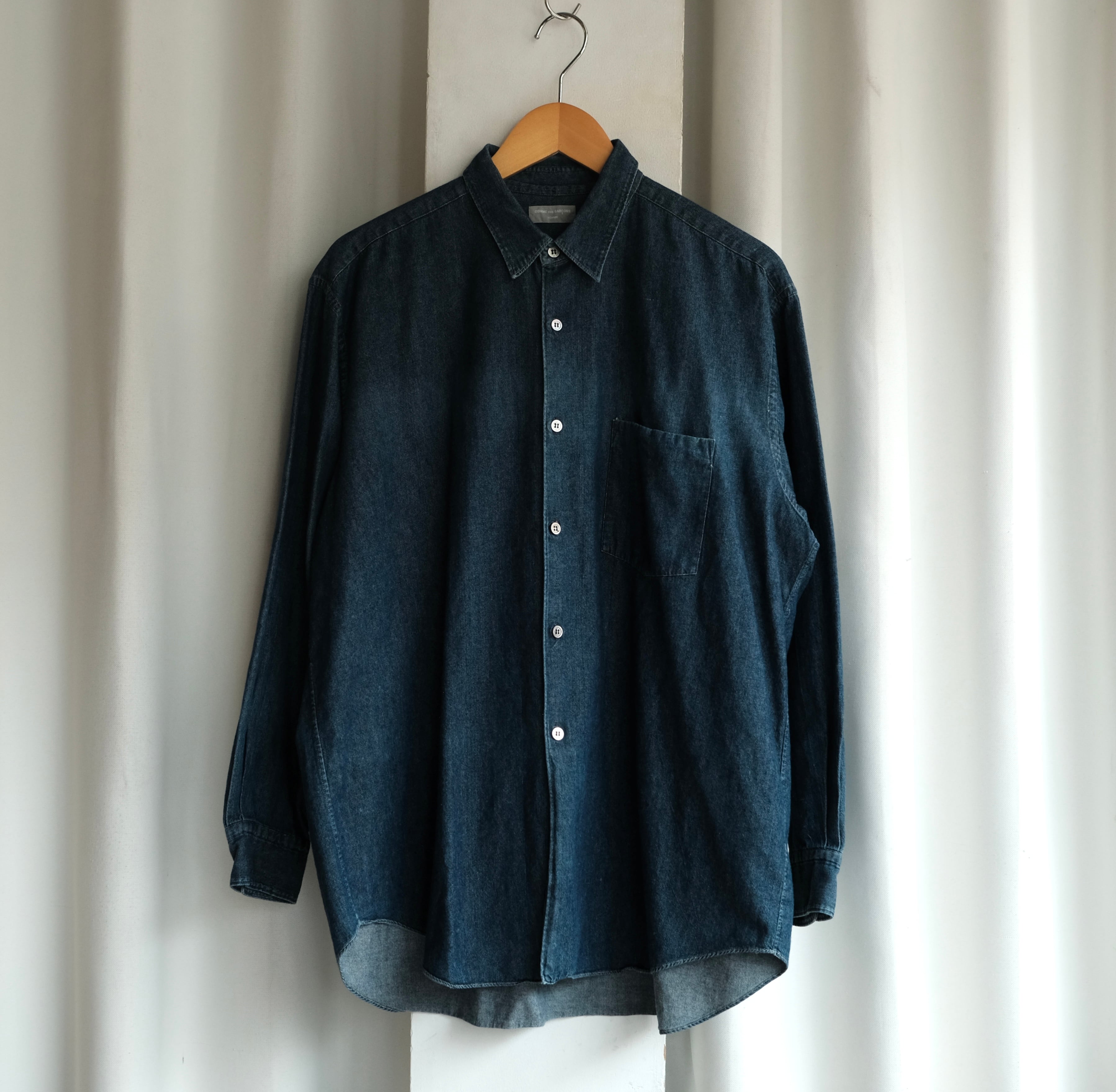 COMME des GARCONS HOMME 92AW 田中期 DENIM SHIRT | safarionline