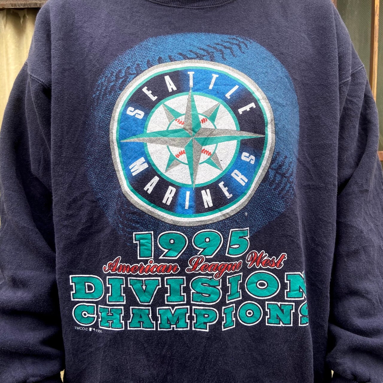 90年代 USA製 Lee リー MLB シアトル・マリナーズ チームロゴプリント