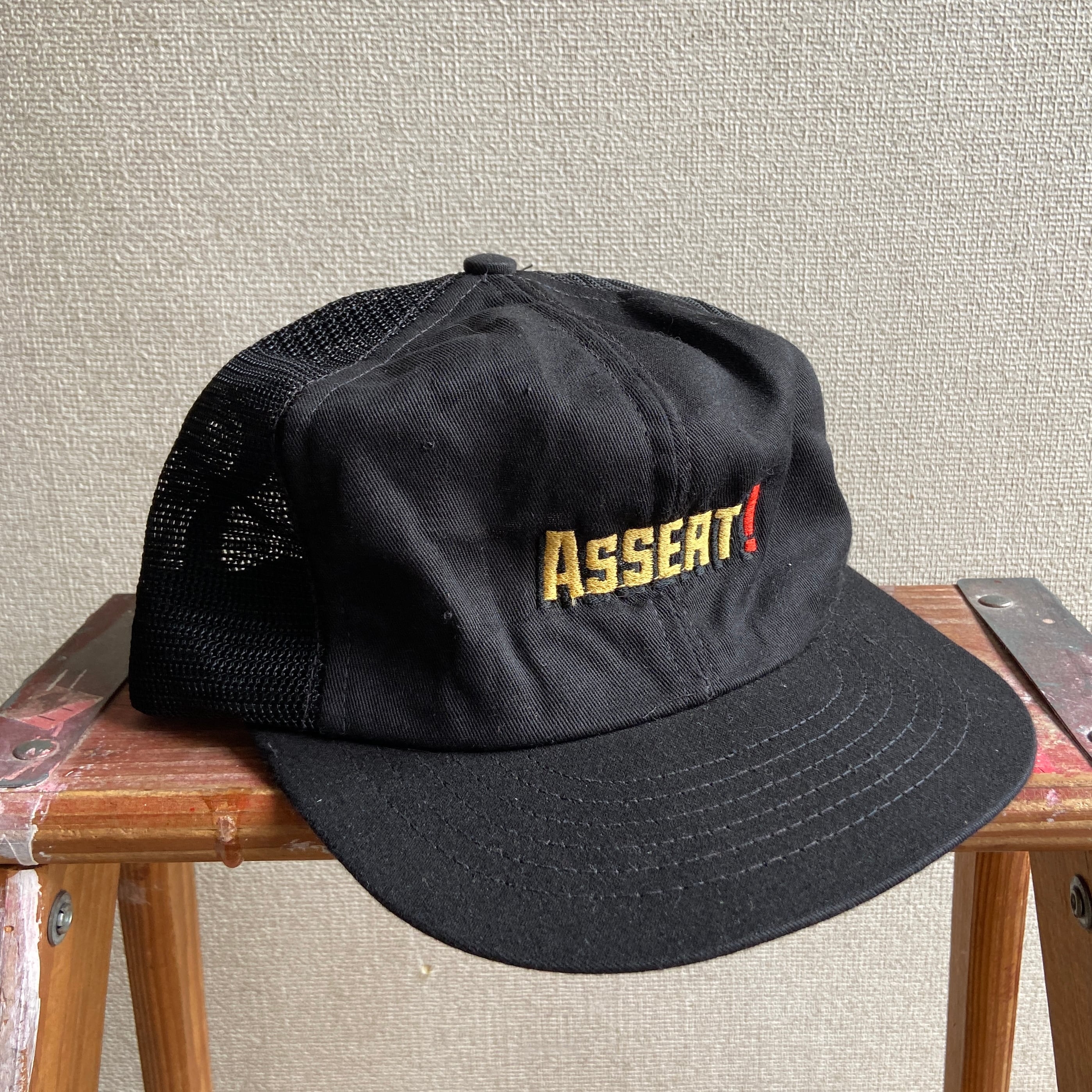 1980~90s "ASSEAT" Trucker Hat Made in USA G887