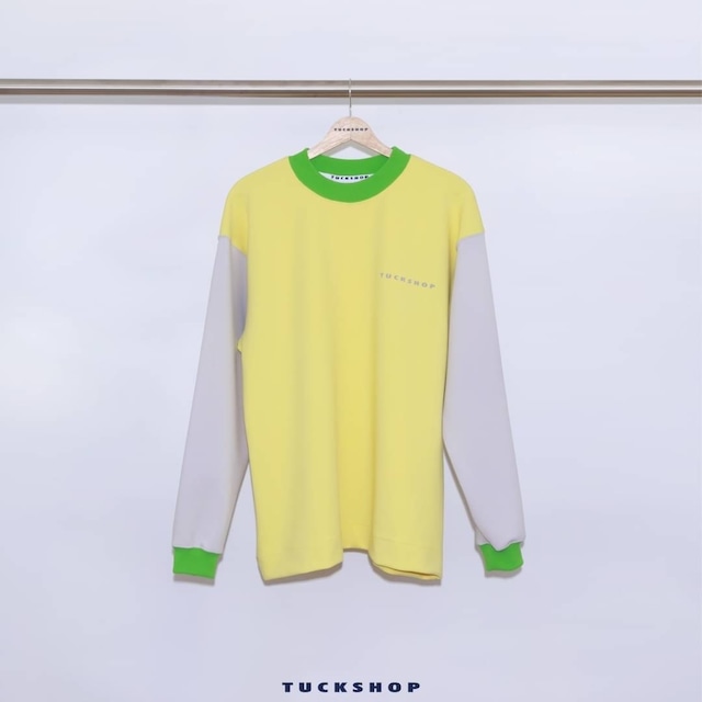 TRICO LONG SLEEVE CUT SEW（YELLOW）