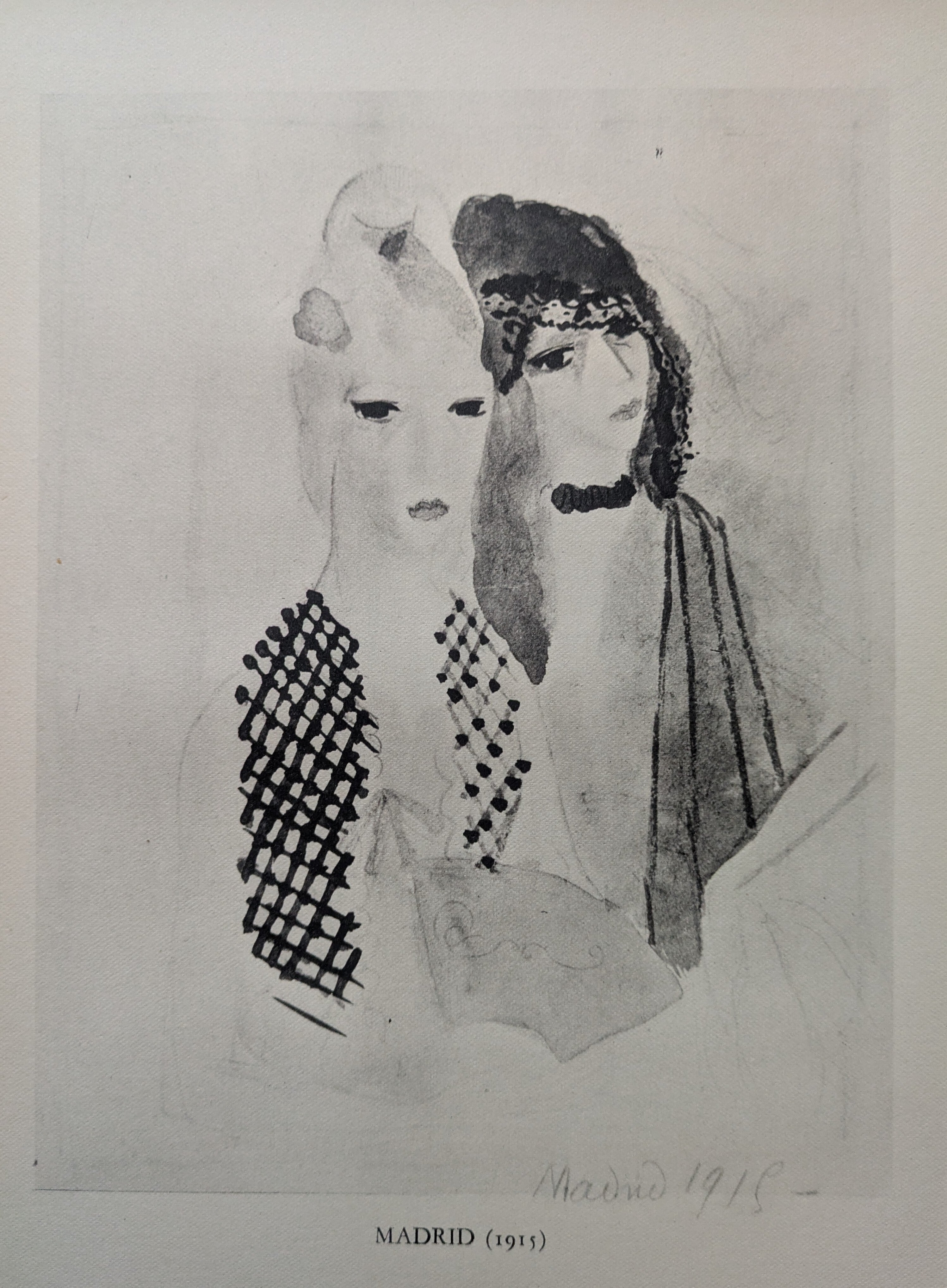 MARIE LAURENCIN マリー・ローランサン 展覧会オリジナルポスター Last