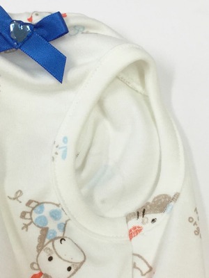 Petit Bijou【正規輸入】オーガニックズーシャツ 袖なし ホワイト 0046