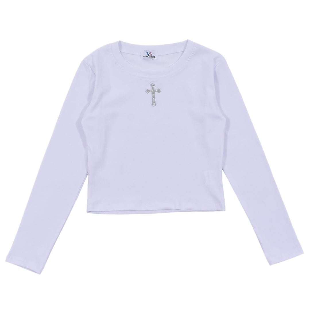 50%OFF】ラインストーンクロス ピタロンT | VOLCAN&APHRODITE