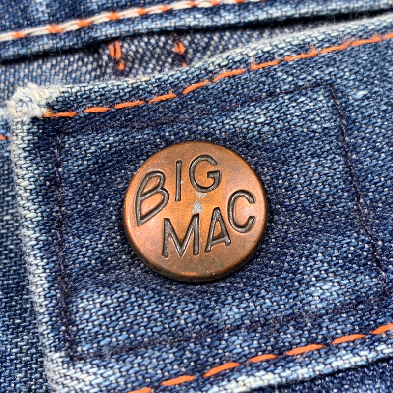 70's BIG MAC ビッグマック デニムペインターパンツ ワークパンツ