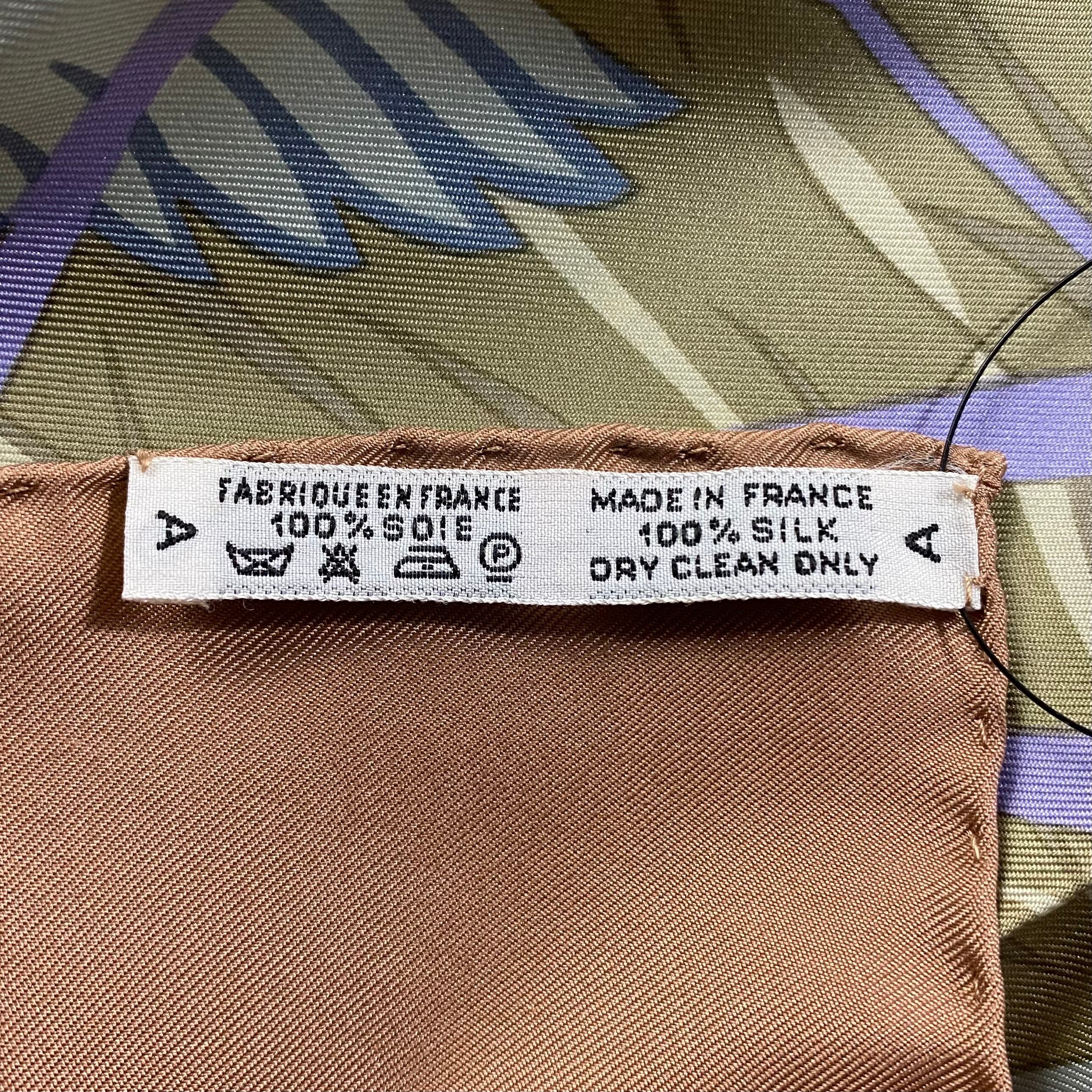 HERMES carre90 “COLS VERTS” | NOIR ONLINE