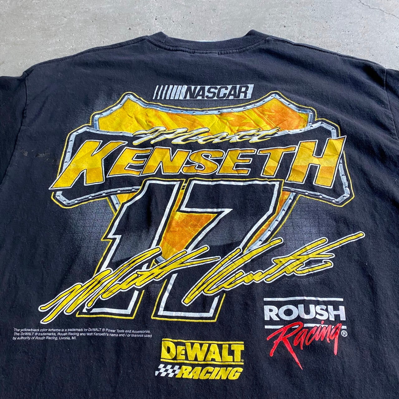 NASCAR ナスカー Matt KENSETH 両面プリント レーシングTシャツ ...
