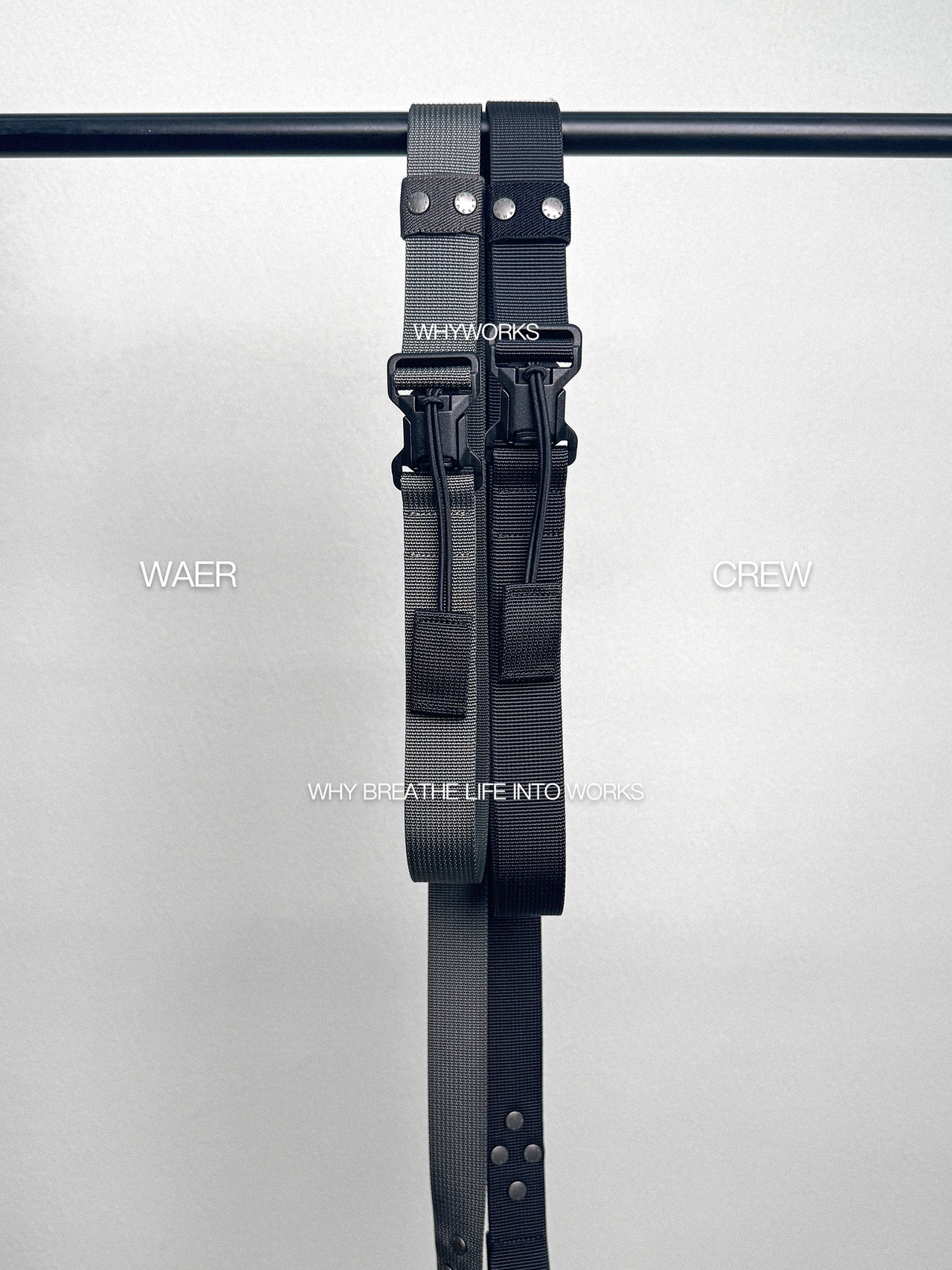 WHYWORKS タクティカルマグネットバックルベルト