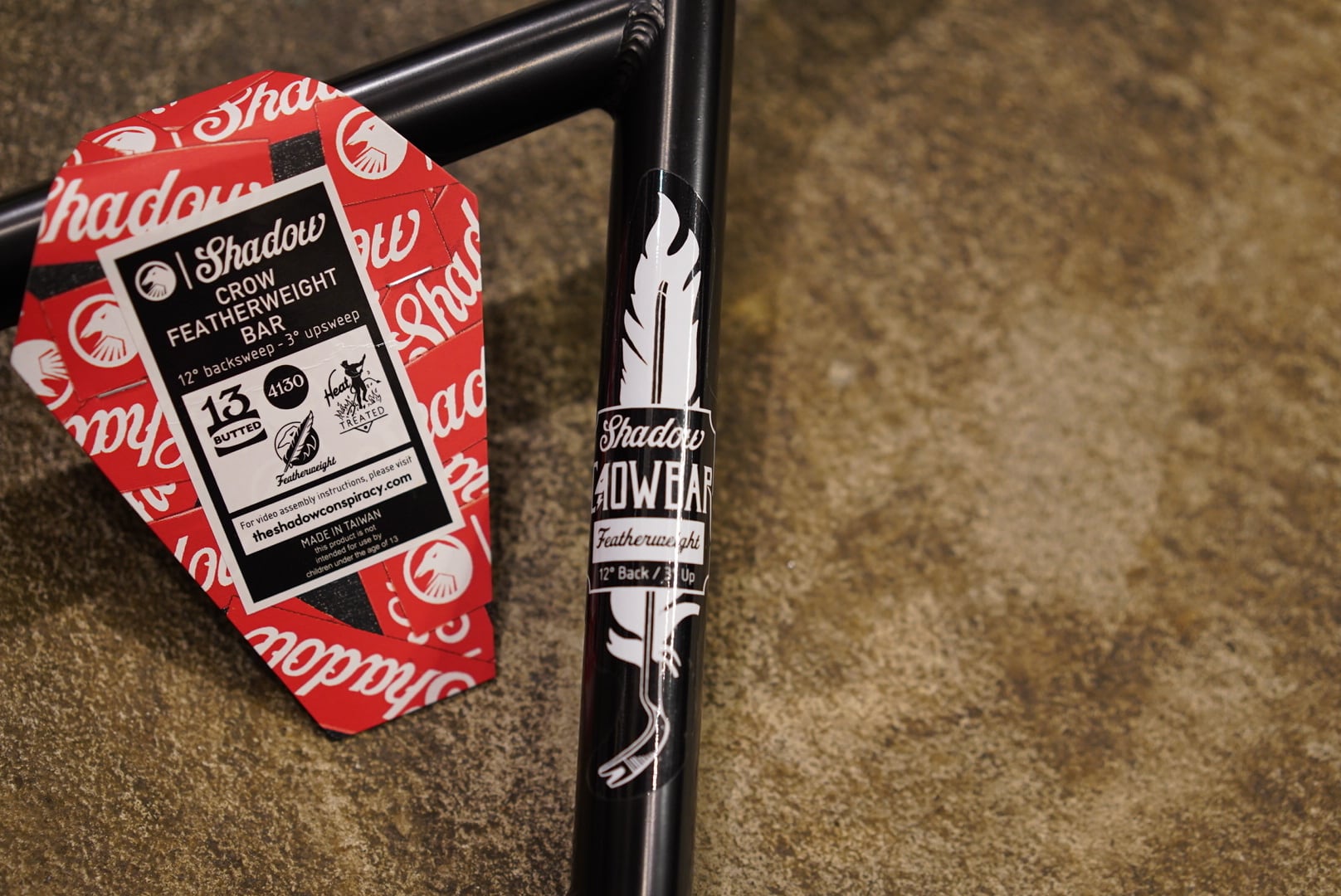 SADOW CROW FEATHERWEIGHT 4PC BAR BLACK | Counter Attraction