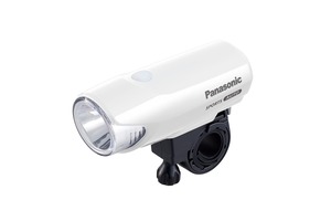 【特価処分】パナソニック(Panasonic) LED かしこいランプ 自転車 シルバー/ブラック/ホワイト 幅40×奥行110×高さ42mm NSKL154