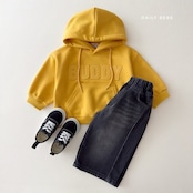 韓国子供服 / 26Autumn / 〖取寄〗DAILYBEBE / バディフーディー / キッズ服 / ジュニア服 / 秋服 *XS~JL*