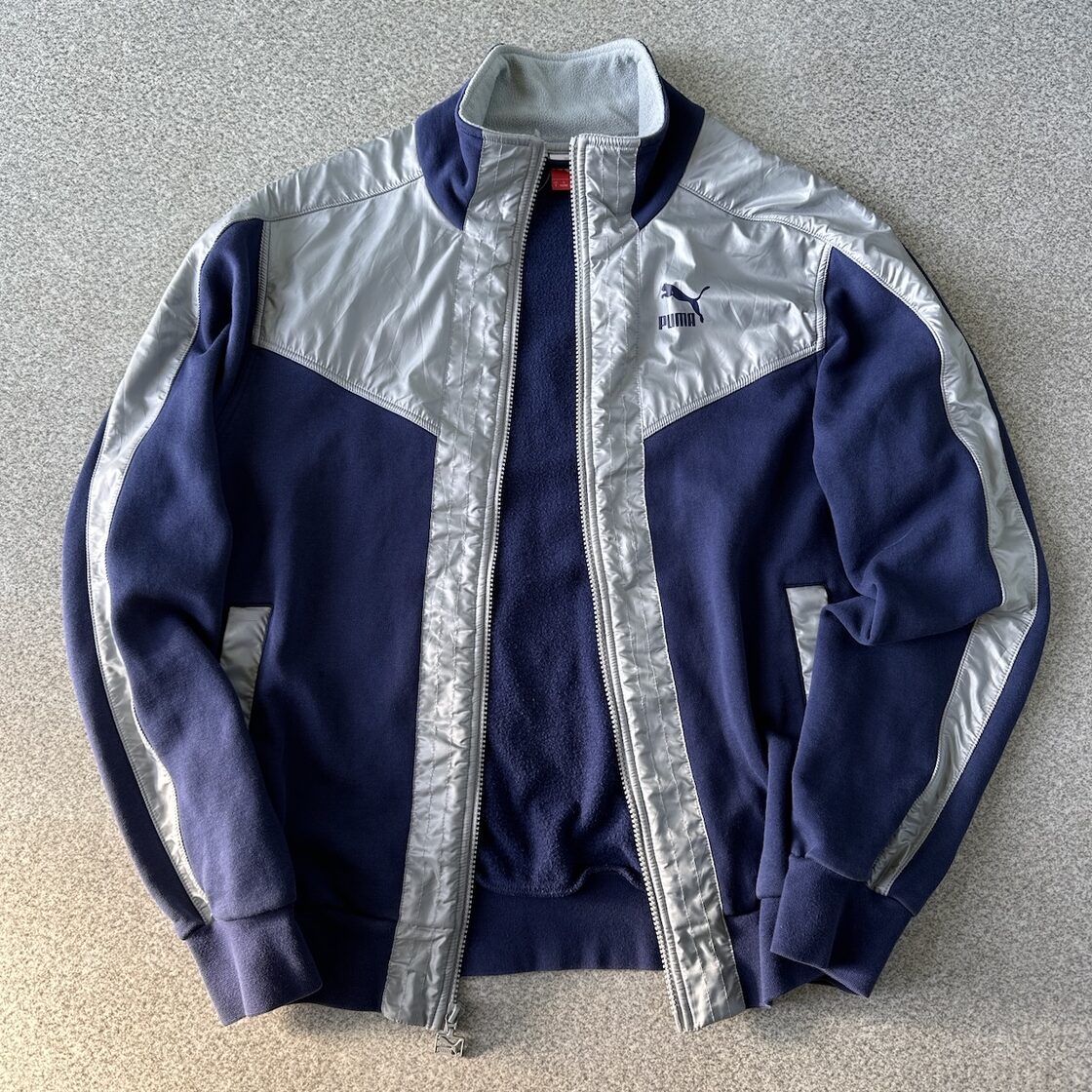 PUMA プーマ トラックジャケット テック系 裏起毛 ブルゾン 古着 | PAY ID