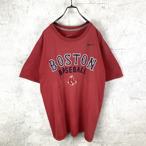 MLB ナイキ Tシャツ ロゴプリント ボストン・レッドソックス