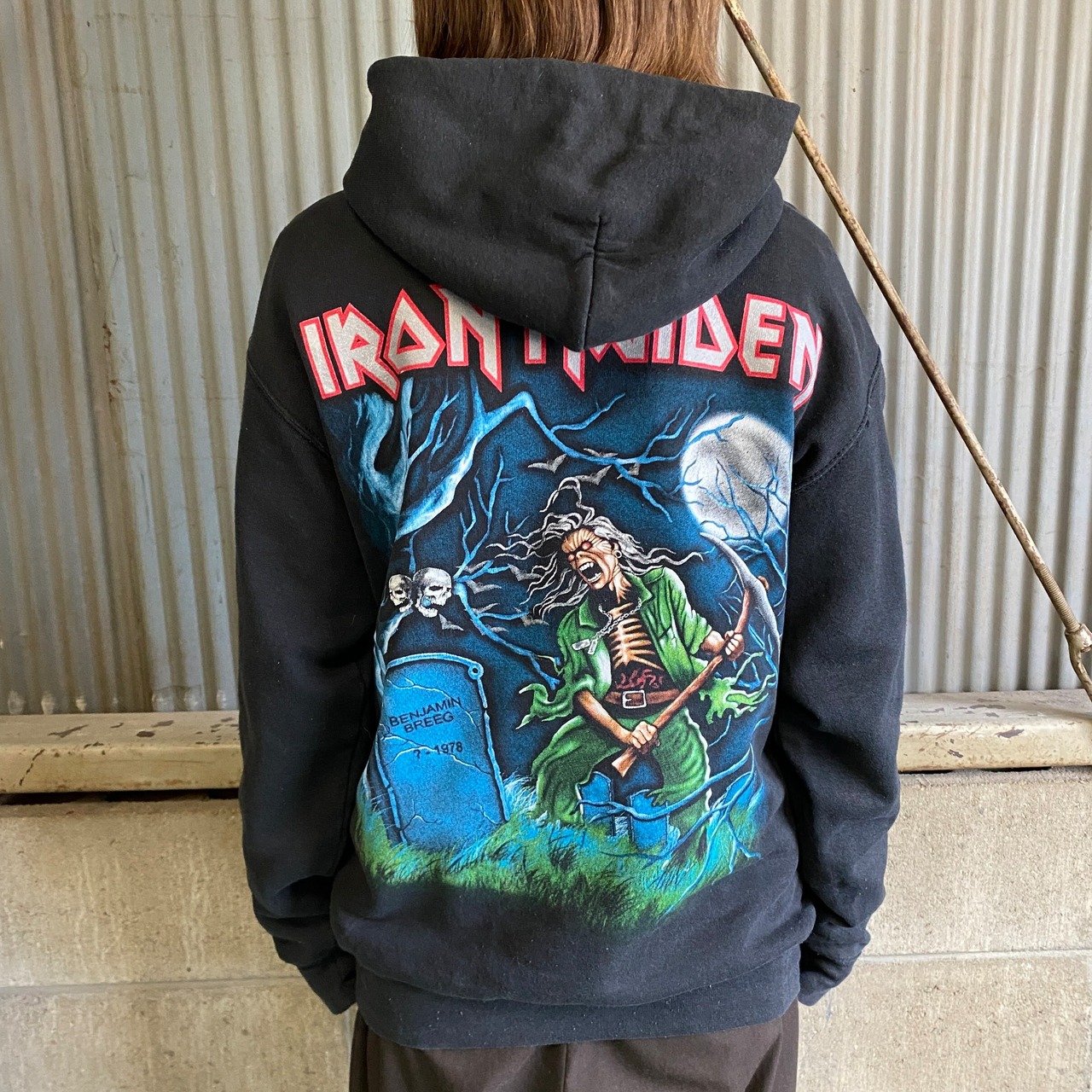 00年代 IRON MAIDEN アイアンメイデン バンド スウェットパーカー 