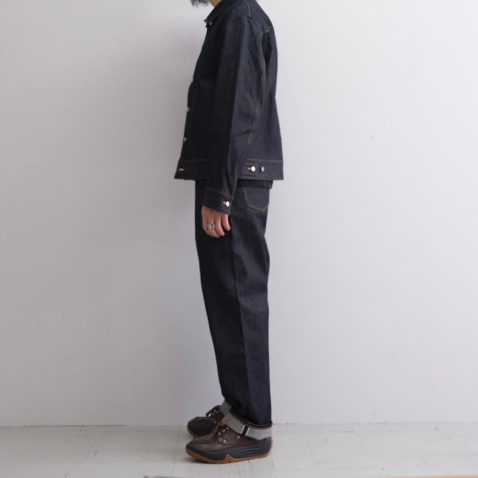 DIGAWEL”DENIM JACKET INDIGO” | Lapel online store