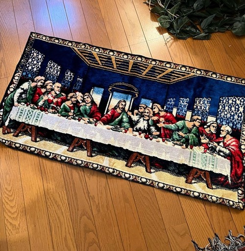"Last Supper" rug mat