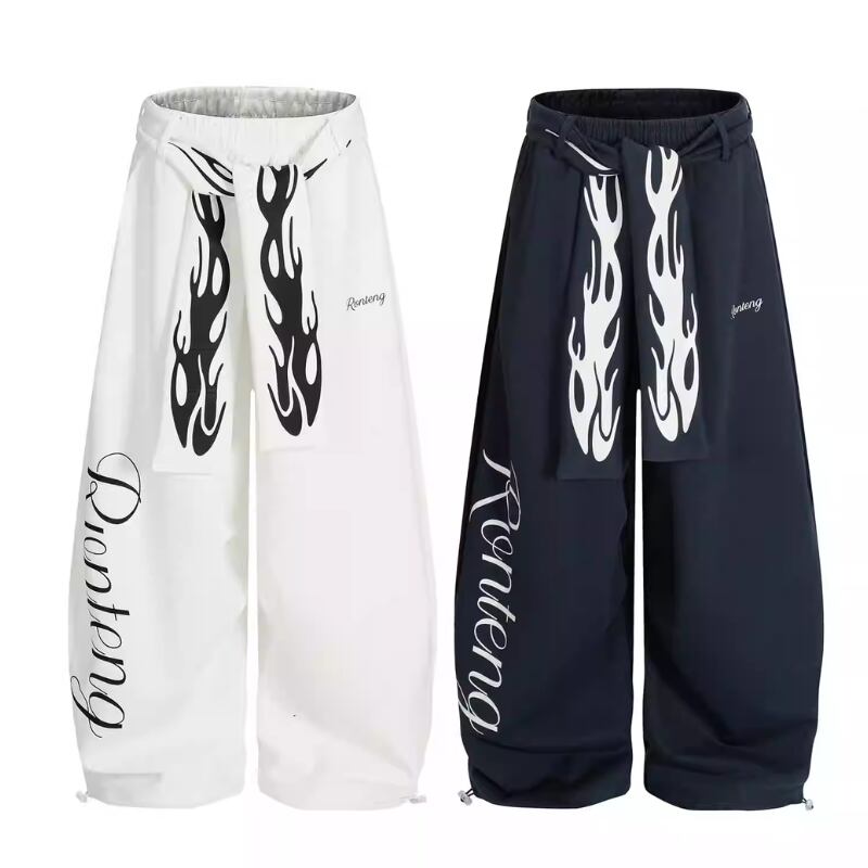 グラフィックデザインスウェットパンツ 00042