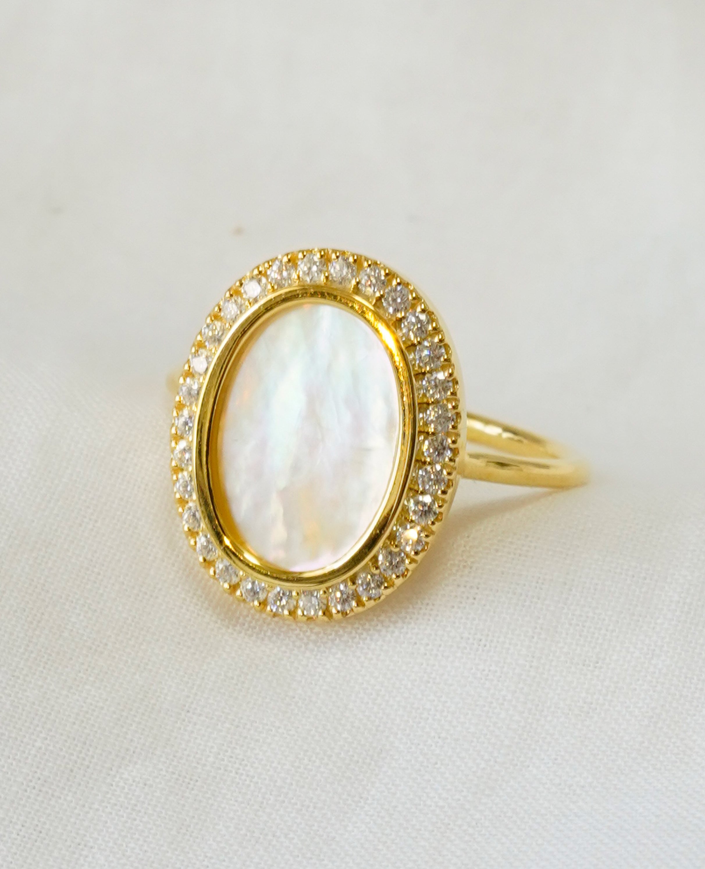 アクセサリー PEARL RING Spiral Pearl x Gold Ring – Pearlish