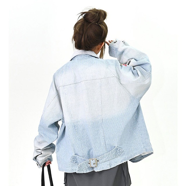 グラデーションワークエンブレムシャツジャケット   R01528