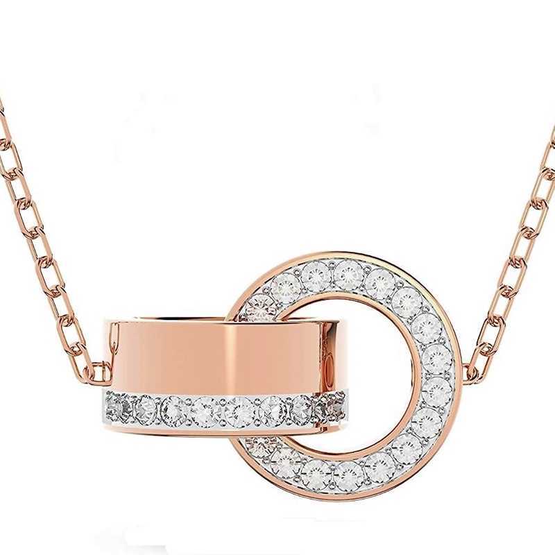 テラへルツ転写済 スワロフスキー SWAROVSKI ネックレス レディース