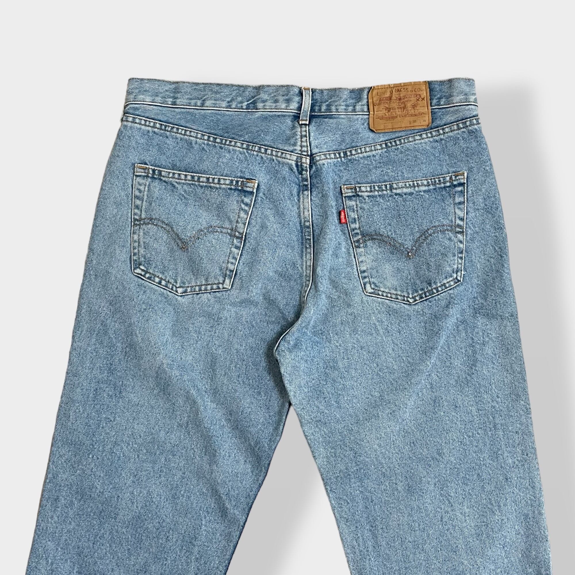 LEVI'S】 90s UK製 501 イギリス製 デニム ジーンズ ジーパン ボタン ...