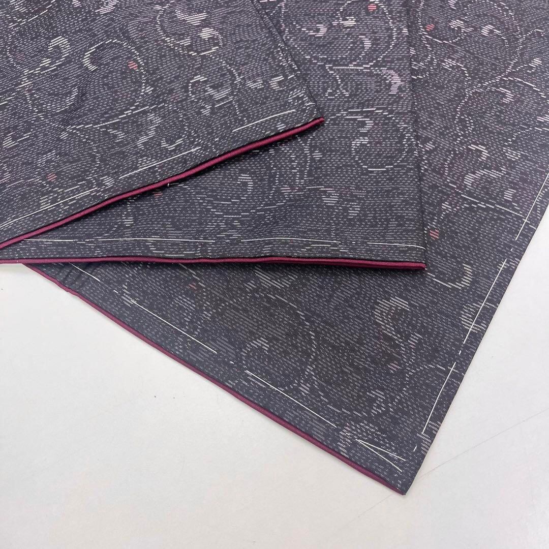 4点大島紬　まとめ売り　全て新品しつけ糸付き 本場大島紬 茶泥染 証紙付 美しい乱菊 カタス7マルキ しつけ糸 K-4743