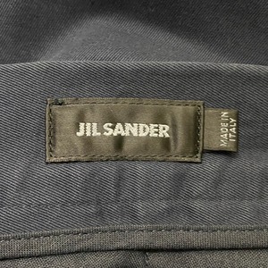 JIL SANDER navy stretch pants