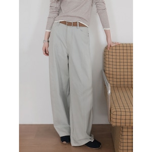 loose straight long pants