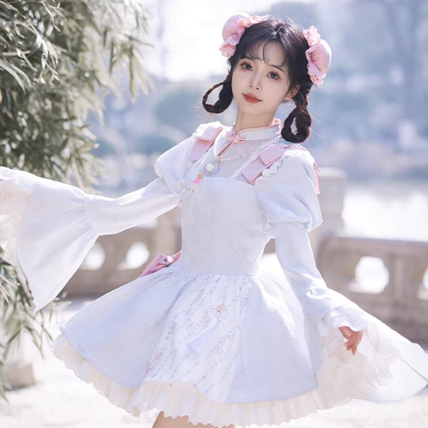 Merody Bas Ket ロリータ服　ネイビー　Lサイズ No.920 Gabriel ハイウエストスカート + ロング燕尾ベスト