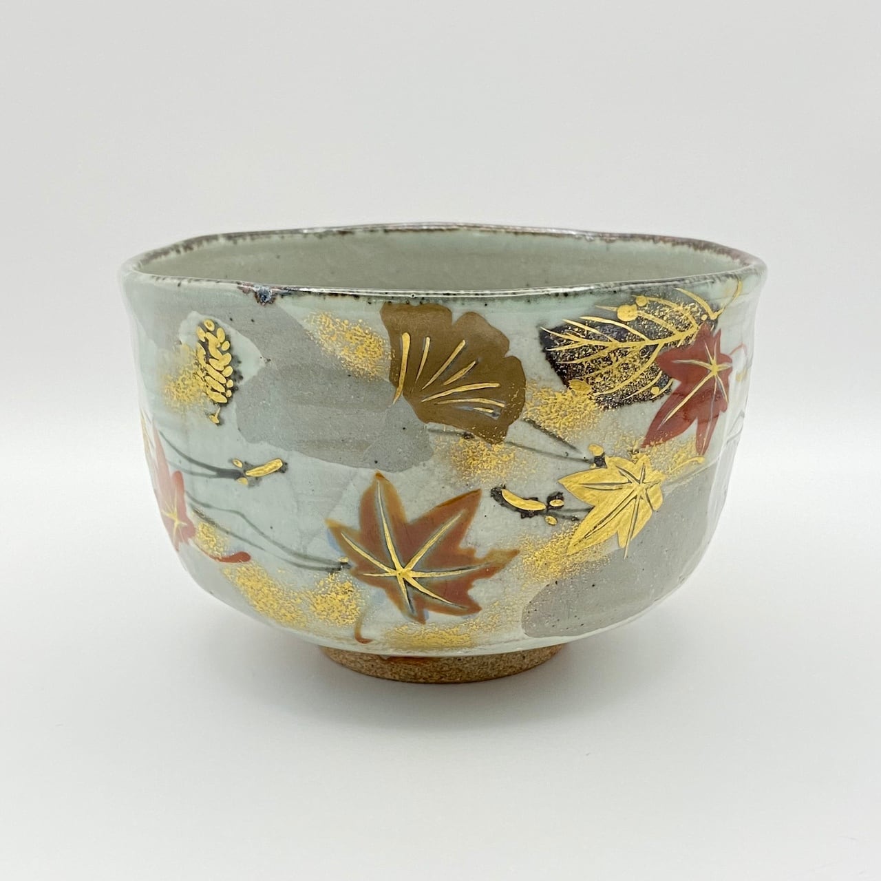 新品】茶碗 乾山写 吹寄 三徳窯 尚 共箱入 | 茶道具 錦玉堂