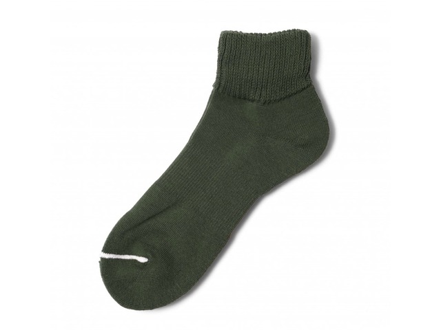 日本製・COMFY SOCKS ANKLE ATUMN (GREEN)