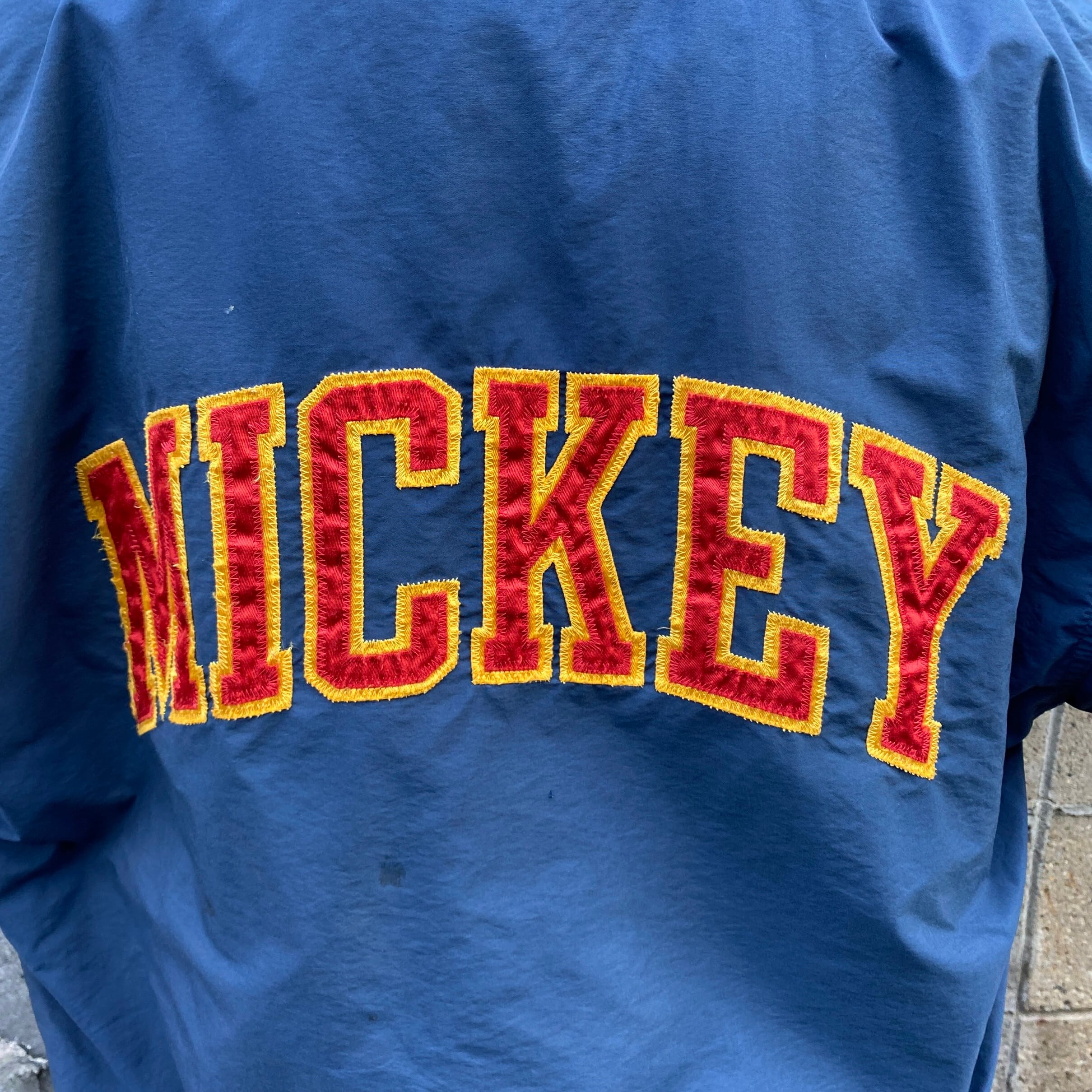 DISNEY ディズニー ミッキーマウス スウェットライナー ナイロン