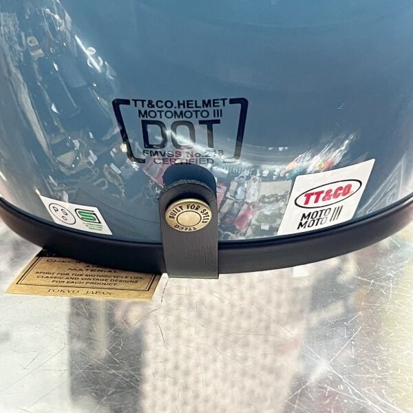 TT&CO motomoto 3 ヘルメット モトモト3 用 ゴーグルセット 美品