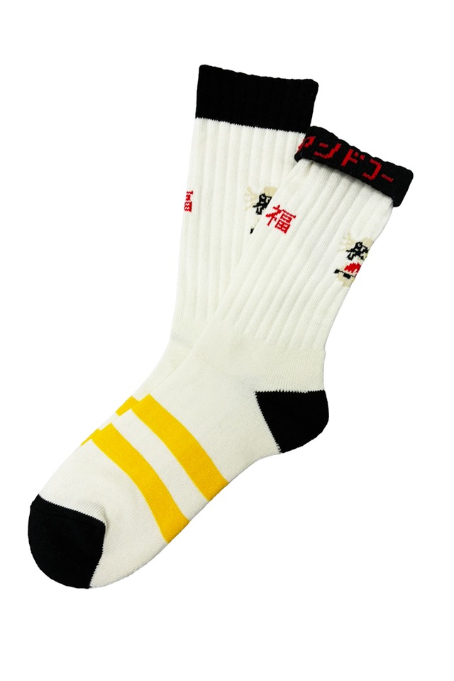 <NEW> "Vietnam Tiger -white- " Socks