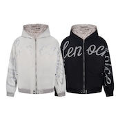 【暖かさUP】ストリート ダイヤファー中綿ジャケット T2019