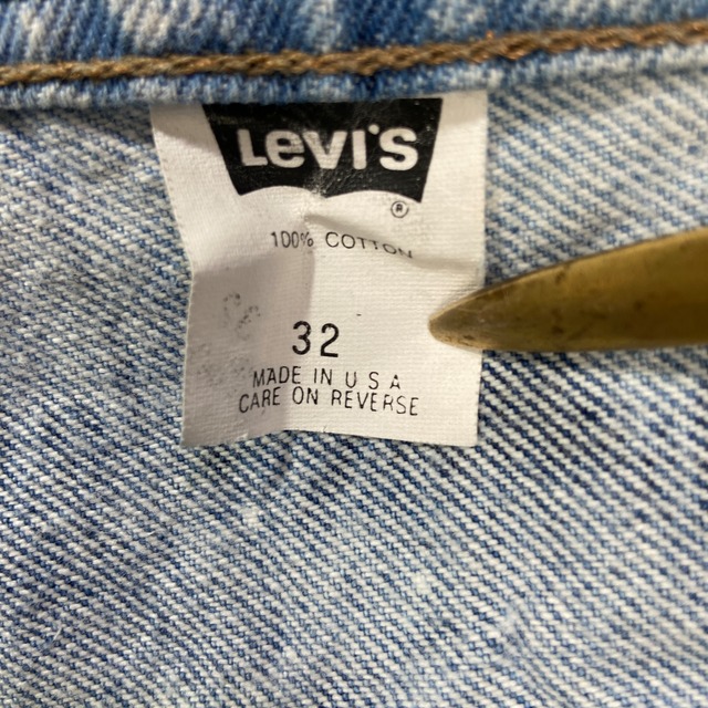 希少 90s USA製 Levi's silverTab デニムショーツ W32