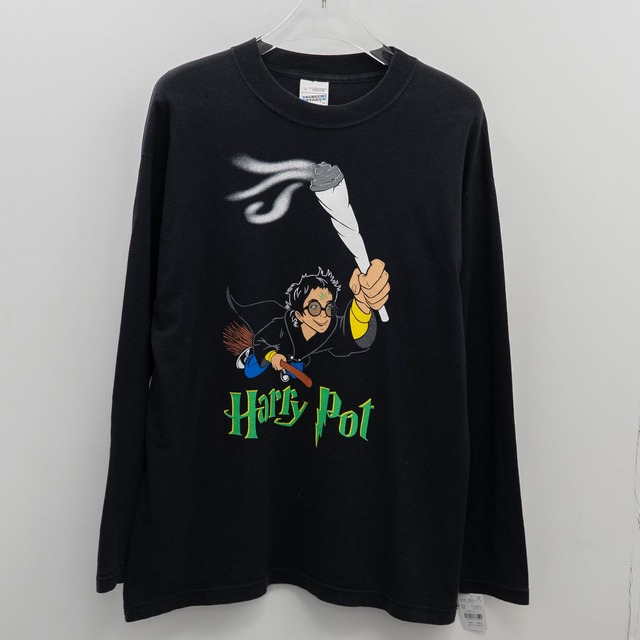 Ganja Wear " Harry Pot L/S " Screen Stars L【A7-473】