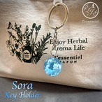 【 Sora キーホルダー 】1個 可愛い 空 雲 韓国 お洒落 自然 ボタニカル インテリア キー 鍵 生命 地球 綺麗 アクセサリー プレゼント ギフト