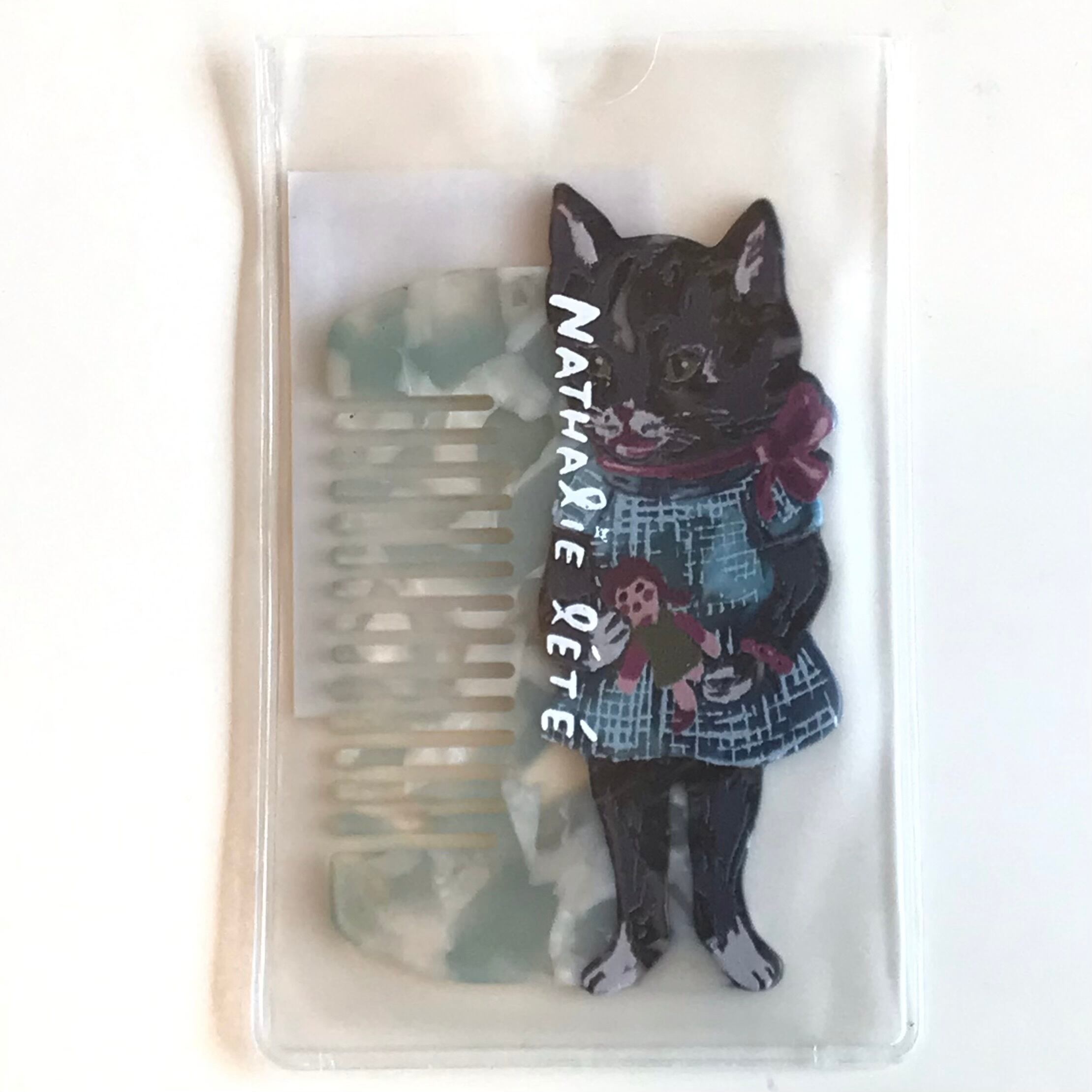ナタリーレテ Cat Comb Black cat | Macaroni