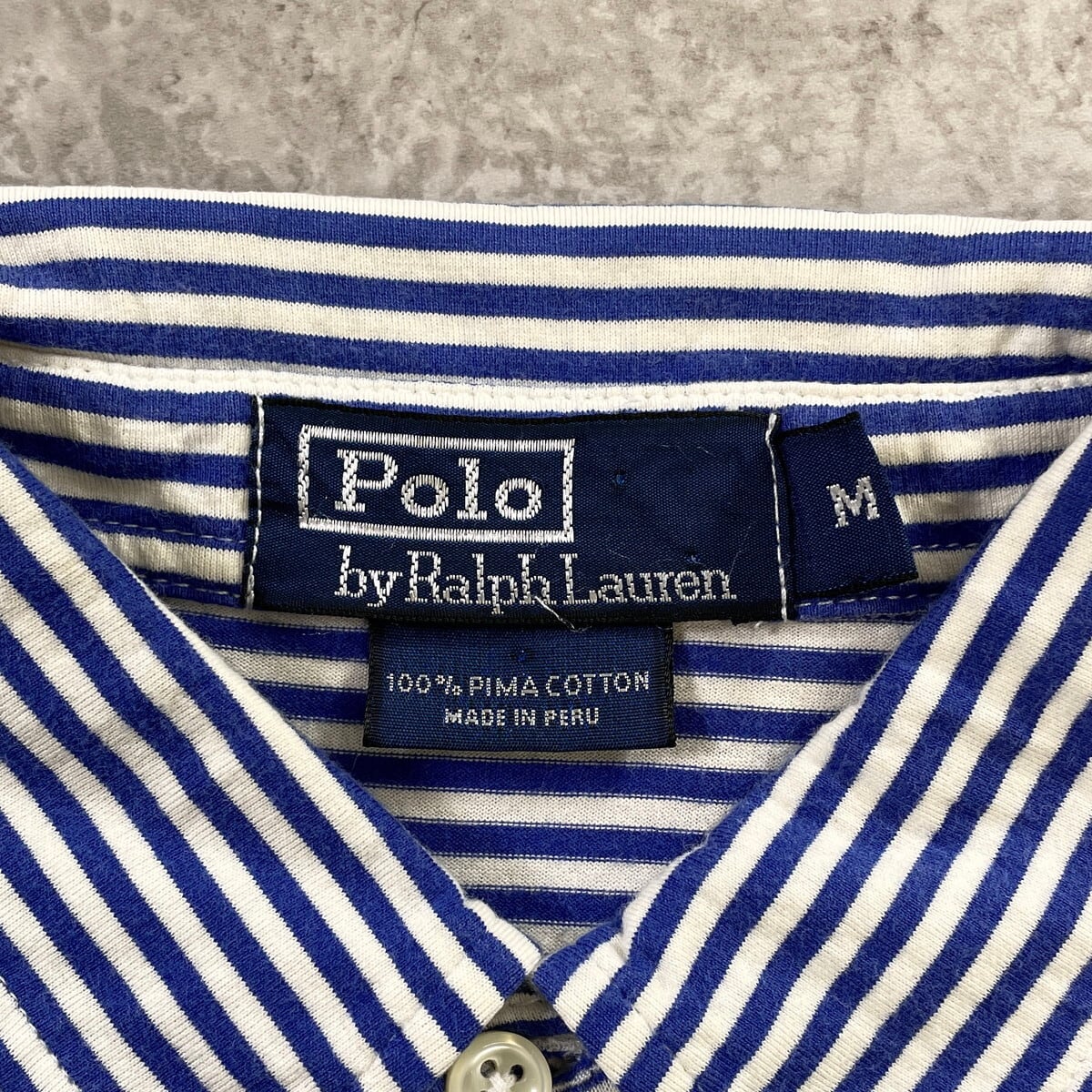 90年代 Polo by Ralph Lauren ポロバイラルフローレン マルチボーダー