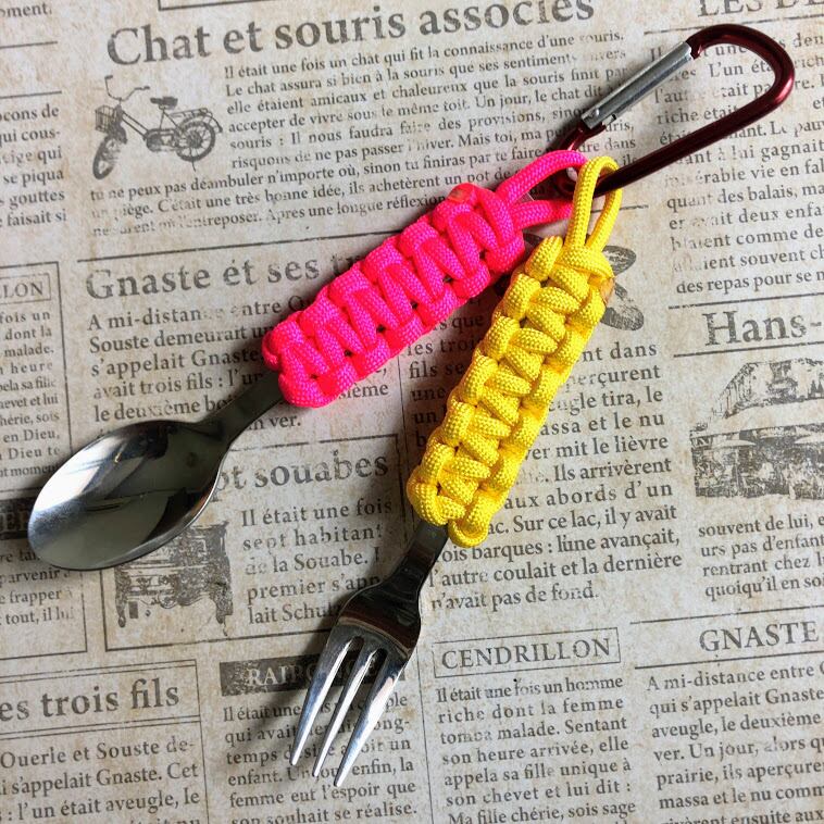 スプーン & フォーク set PY | Mask shop JKING Paracord
